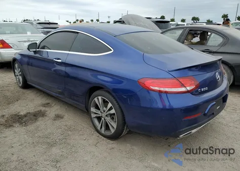 2017 Mercedes-Benz C 300 4Matic z USA, uszkodzony, nr VIN WDDWJ4KB0HF361644